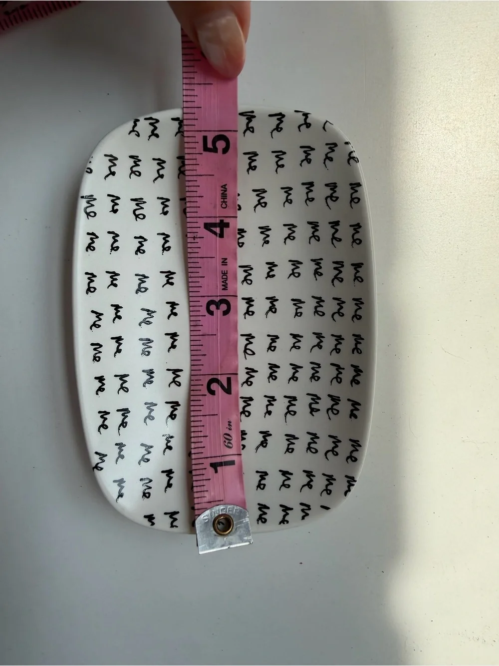 J.Crew x Hugo Guinness “Me” Ceramic Trinket Tray Jewelry Dish